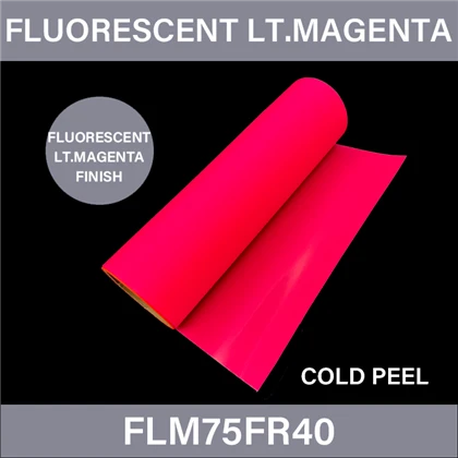 Fluorescent Light Magenta DTF Ρολ.