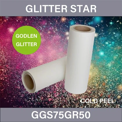 Χρυσό Glitter DTF Foil Roll